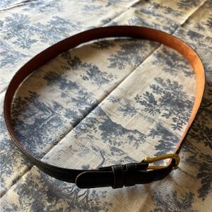 Coach Black Leather Belt vintage